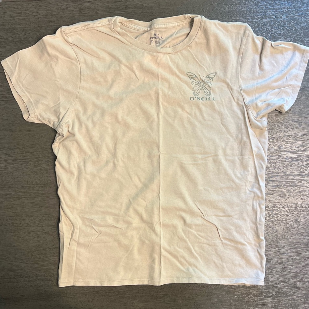 O'Neill Butterfly Tee | Off-White | Size XS